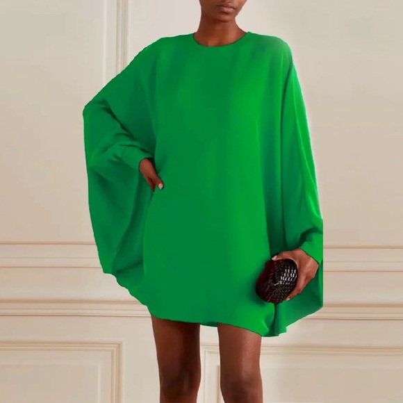 STYLEWE Dresses & Skirts - STYLEWE Green Long Sleeve Dolman Cocktail Dress